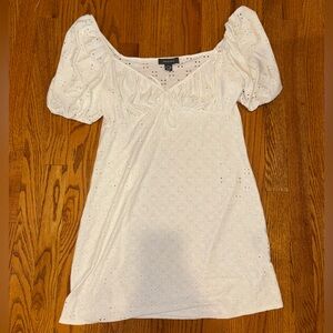 Primark White Eyelet Dress